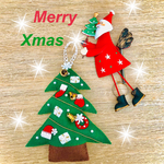 フエルトのミニクリスマスツリー2🎄