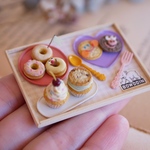 Smile cookie and donut set.