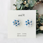 rétro flower pierce/earring