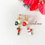 クリスマス＊オーナメントイヤリング/ピアス