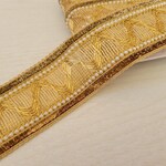 〖43cmカット済〗インド刺繍ブレード  <商品No.281> 🎁プレゼント付き