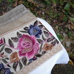 インド刺繍リボン２way巾着バッグ(144)