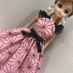 リカちゃん服　ドレス