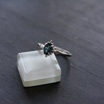 ロンドンブルートパーズ　オーバル　ピケリング　SILVER925