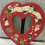 トールペイント　クリスマスリース　テディベア