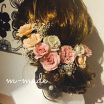 再販×8フラワーヘアアクセサリー