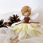 ちょっと大きめっフラワーフェアリー☆ yellow brown