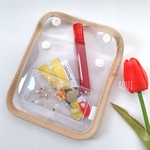 `clear’ミニケース〖beige〗