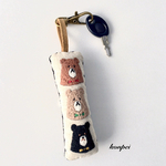 3びきのくま🐻刺繍キーチャーム/バッグチャーム