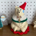 🎄🎁⭐️北欧しろくま貯金箱用　🧑‍🎄クリスマス雑貨3点セット