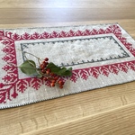 モロッコ刺繍　マルチマット