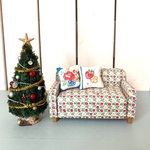 ミニチュア❇︎ダブルソファ＆クリスマスツリー