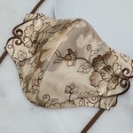＊New＊上品刺繍が美しいレースマスク