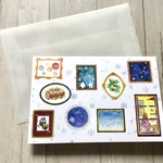 冬の美術館　クリスマスカード