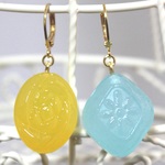 ドロップCandyピアス:) れもん・ソーダ味