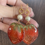いちごピアス［送料無料］