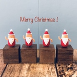 はにわっち★サンタ　クリスマスな置物