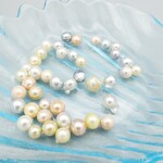 【貴重】あこや真珠×カラーバロック＊10個セット