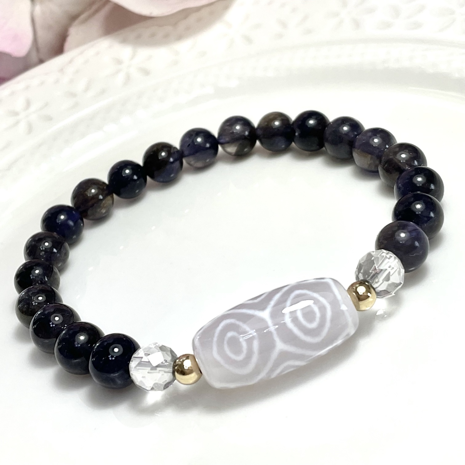 龍眼天珠 萬文字天珠ブレスレット - rehda.com 龍眼天珠 萬文字天珠ブレスレット - rehda.com