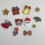 【ワッペン】クリスマス ワッペンセット　11枚☆★アイロン接着可きらりぼん