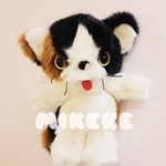 chickぬいぐるみ 三毛猫 MIKEKE❤️