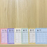 【4月始まり対応可】2022 卓上カレンダー（書き込みタイプ）