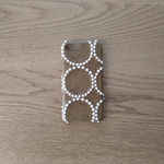 ☆受注製作*ミナペルホネン*タンバリン*マスタード×ライトピンク*mina perhonen*iPhoneケース*iPhoneカバー*スマホケース*スマホカバー