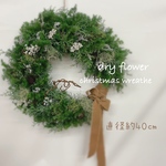 《SALE》《一点のみ》ナチュラル＊ドライフラワーのクリスマスリース＊