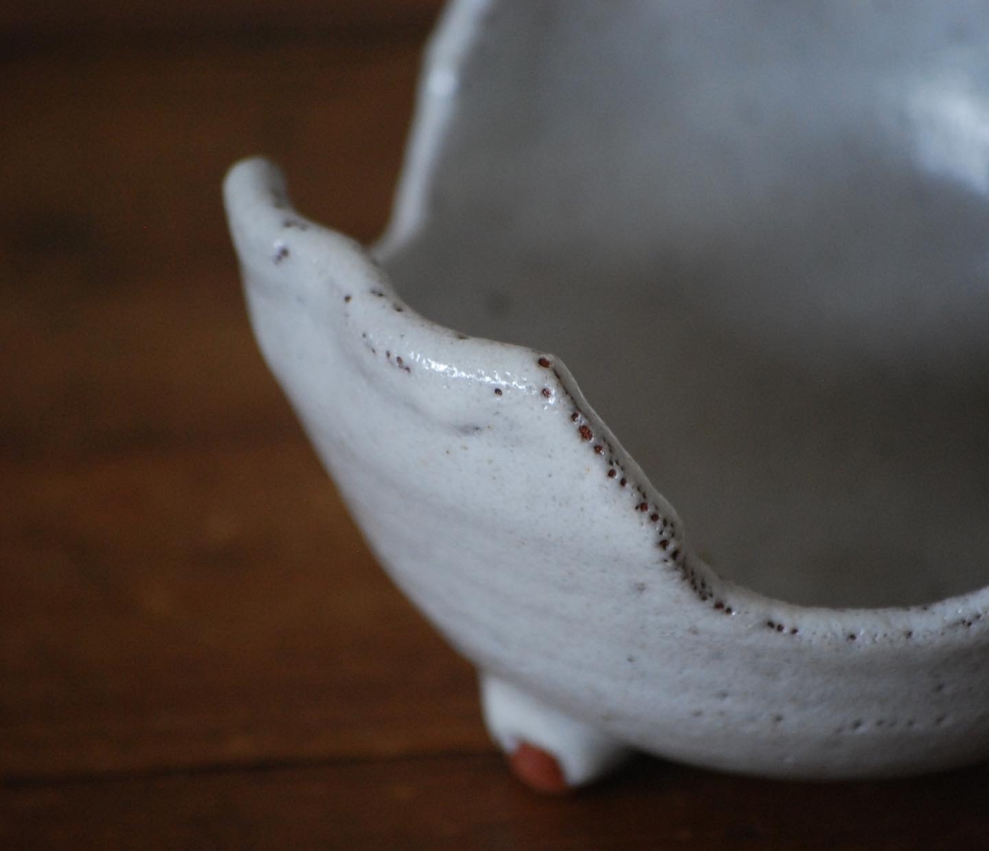 灰釉割山椒小鉢XL 小鉢 割山椒（わりざんしょう） - 櫻井窯 pottery sakurai