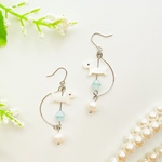ピアス／イヤリング～お散歩ワンコ～