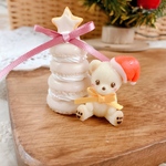 【送料込】マカロンツリーとサンタべあーちゃんのセット