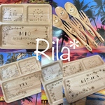 丸プレート＊名入れ＊ウッドバーニング ＊baby＊kids＊family