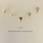 春color♡ビジューピアス