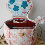ほっこり可愛いお針箱　『春風』