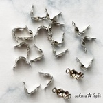 【60個】ボールチップ シルバー