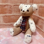 memory bear ぬいぐるみ　リメイクベア
