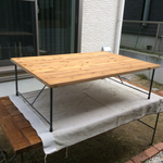 kirara114様オーダー分アイアンテーブル　120×80×37