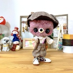 p様ご注文品『アニマルドール！ホームズ帽子のパンダちゃん♪』