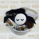 貼るだけで簡単に大人可愛いバッグチャームが作れる♡ドールフェイスハンドメイドキット缶詰【リピ缶】Mink Fur◆リアルミンクファーデザイン6種/全6缶◆アレンジ自由・ライセンスフリー◆作り方動画付