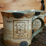 [再販!]ロボットのコーヒーカップ　円柱型