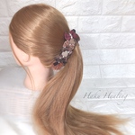 ファーベルベット♡ バナナクリップ 11cm