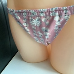 シーチング生地使用【フラワーライン　ピンクの花】浅ばき、深ばき、S〜3Lサイズ、ふんどしパンツ  フンパン フンテイ  リンパよけショーツ 下着 普段ばき  mameパンティ