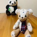 memory bear ぬいぐるみ　リメイクベア