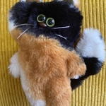 保護猫チャリティぬいぐるみ【三毛】