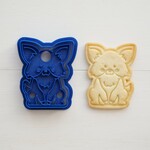 チワワ（スタンプ付き）クッキー型・クッキーカッター