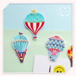 B46 気球　3枚セット　刺繍アイロンワッペン