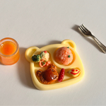 ミニチュアお子様ランチ（イエロー）