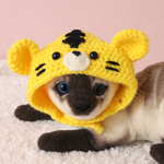 ねこちゃん用＊干支トラ帽子＊Sサイズ
