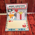 クリスマスカード ポップアップカード 手作り 保育