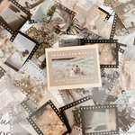 《50枚》レトロフイルム風 シールin the evening Breeze 2881